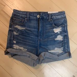 American eagle jean shorts
